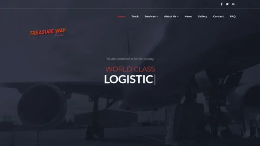 A screenshot of Treasurewayexpress.com