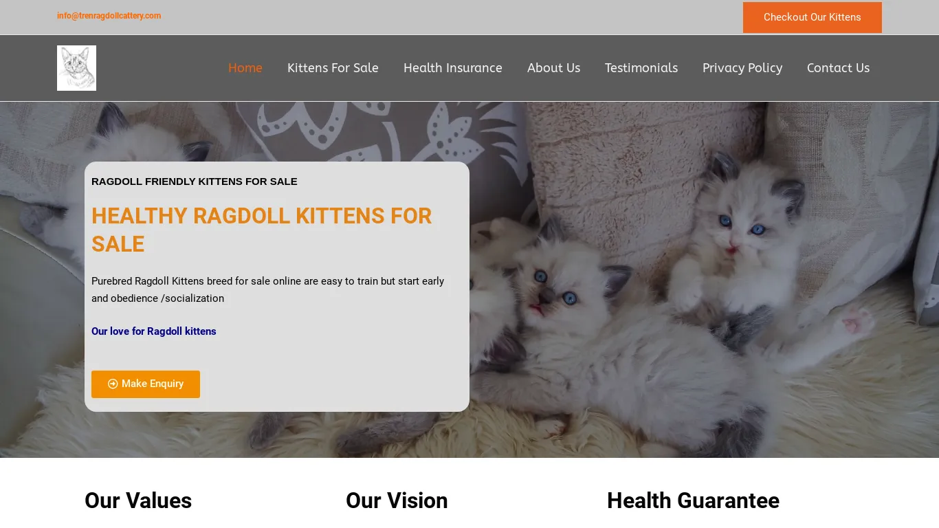 is Tren Ragdoll Cattery – Registered Ragdoll Cattery For Sale legit? screenshot
