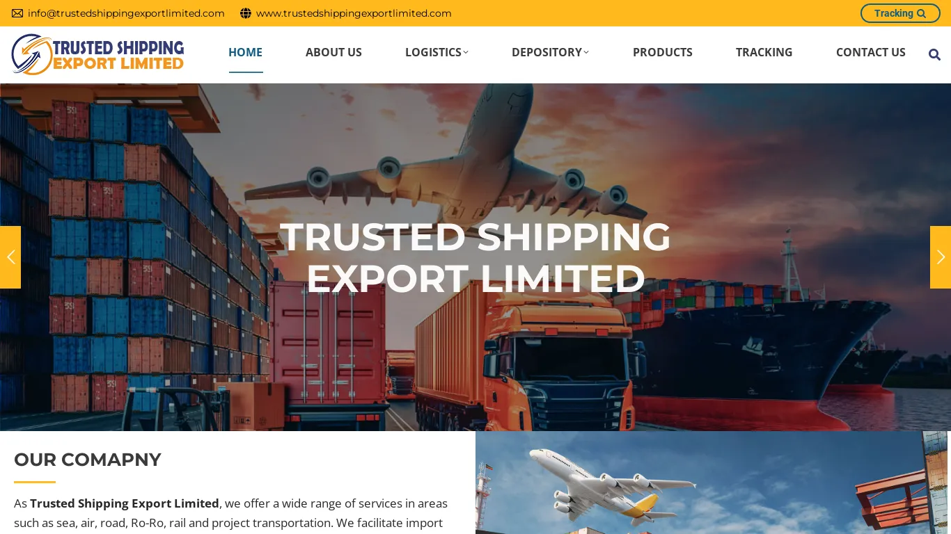 is Trusted Shipping Export Limited legit? screenshot