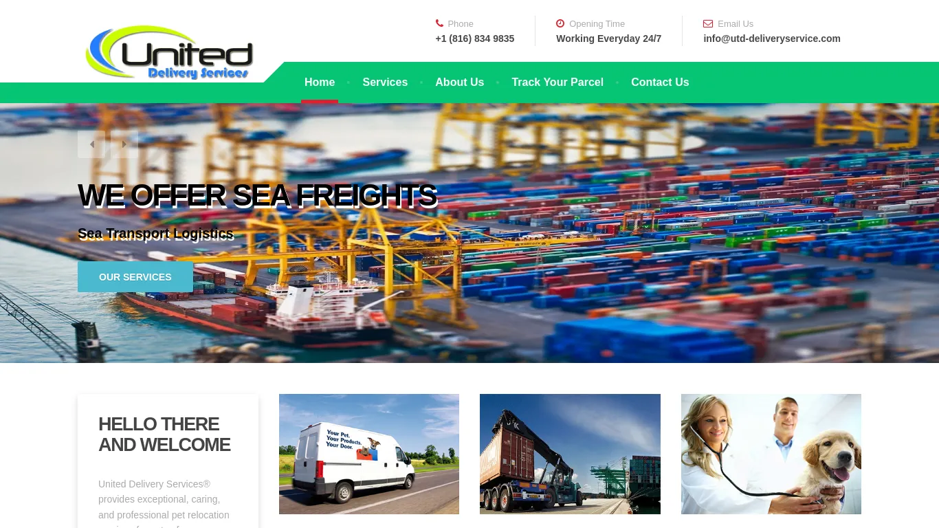 is Welcome To United Delivery Services® – Relocating your pets with ease legit? screenshot