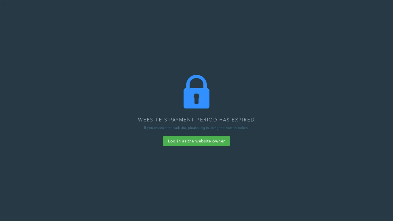 is uKit — Website's payment period has expired legit? screenshot