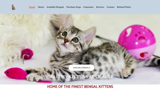 A screenshot of Westfiieldbengals.com