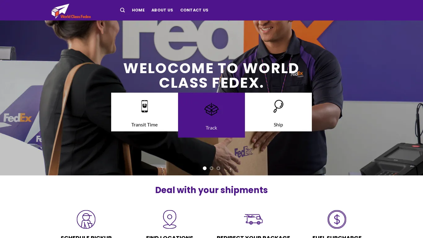 is worldclassfedex.com legit? screenshot