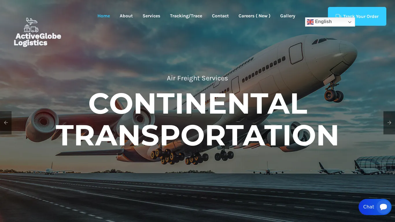 is Active Globe Logistics – Tracking, Track Parcels, Packages, Shipments legit? screenshot