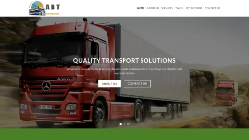 Scam Website Screenshot Allbaytruckfreight.online