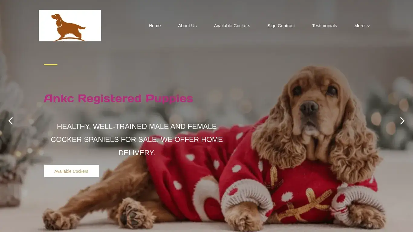 is anavalesspanielhome.com legit? screenshot