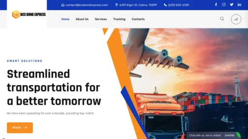 Scam Website Screenshot Bcsbondexpress.com