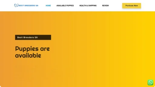 Scam Website Screenshot Bestbreederssa.co.za