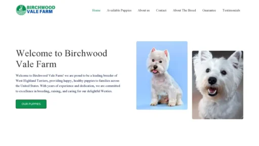 Scam Website Screenshot Birchwoodvalefarm.com