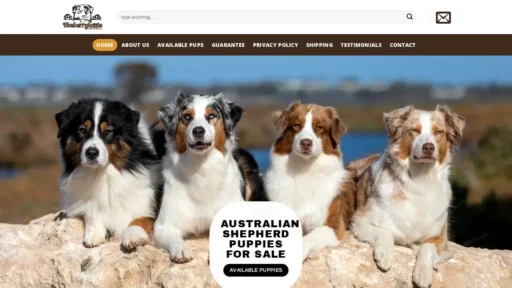 Scam Website Screenshot Blueberryaussie.com