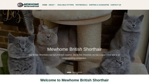 Scam Website Screenshot Britishshorthairsau.com