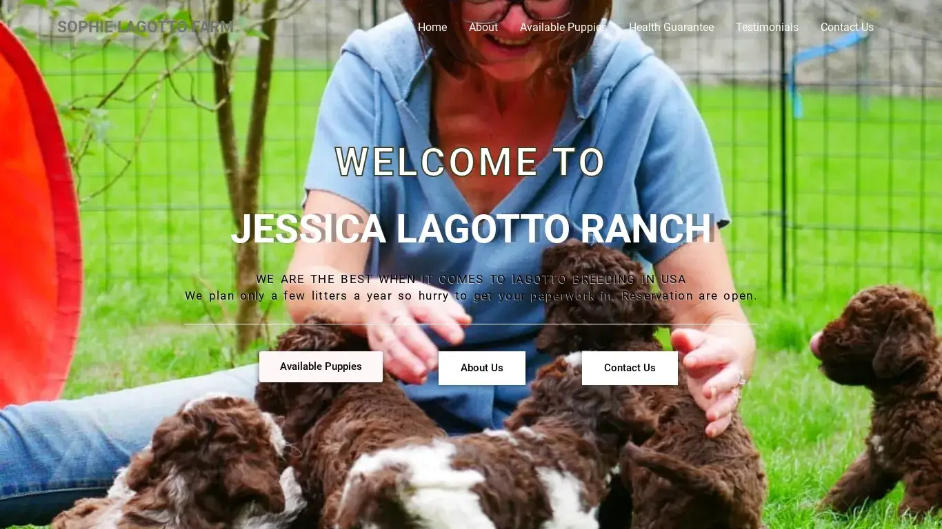 is SOPHIE LAGOTTO FARM legit? screenshot