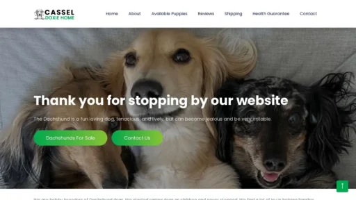 Scam Website Screenshot Casseldoxiehome.com