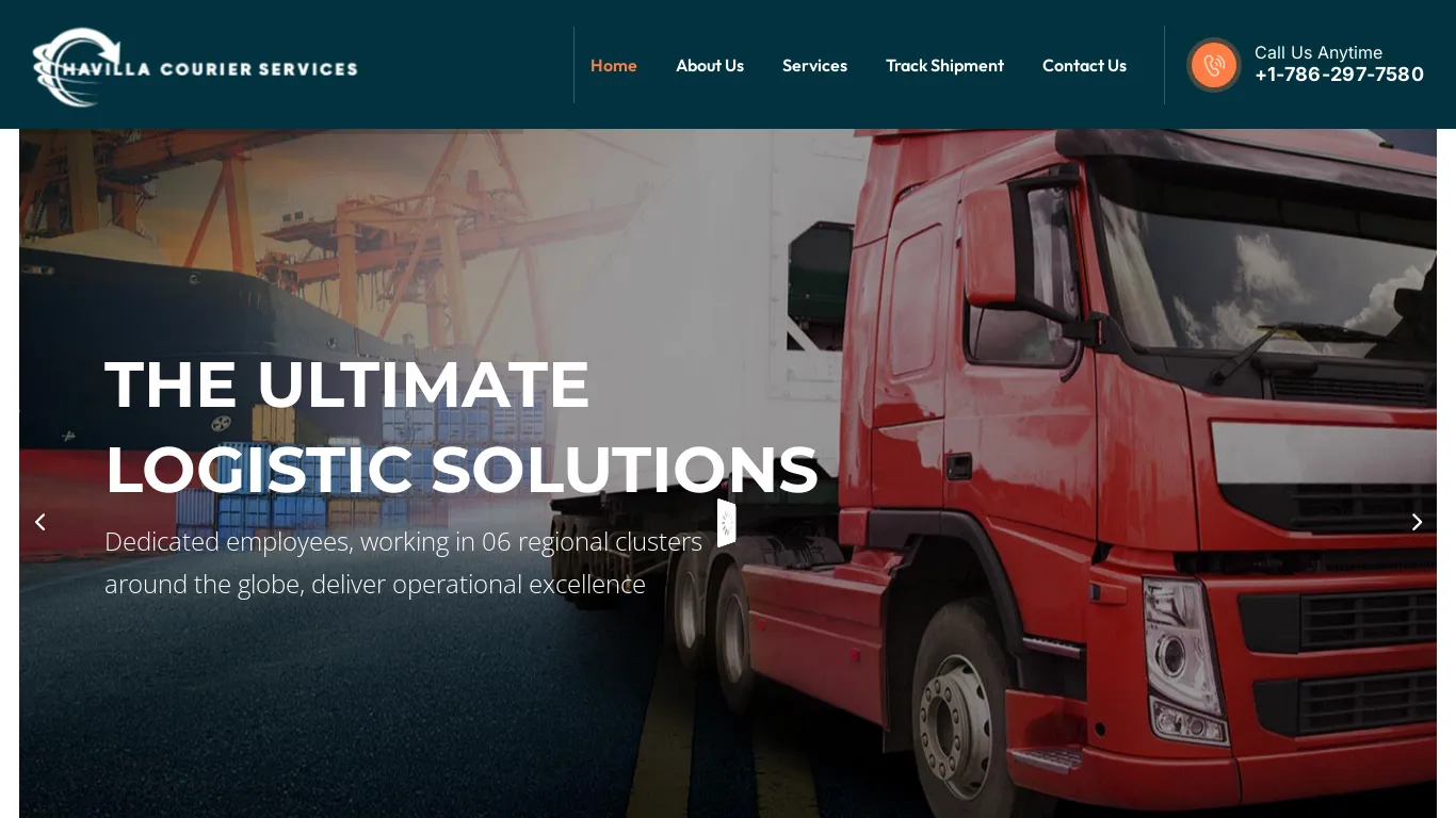 is Chavilla Courier Services – Seamlessly Connecting the World with Swift Shipments legit? screenshot