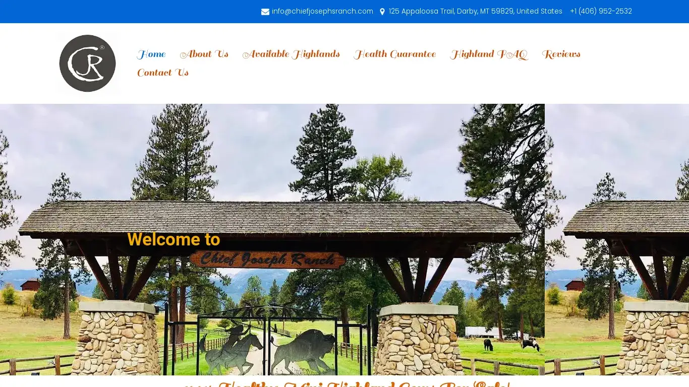 is Quality Miniature Highland Cows for Sale | Peacheshighland legit? screenshot