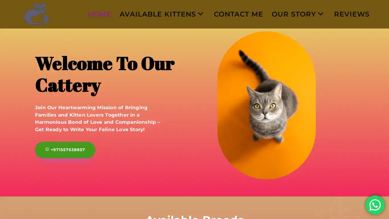 is Welcome to contented felines – Purebred Kittens legit? screenshot