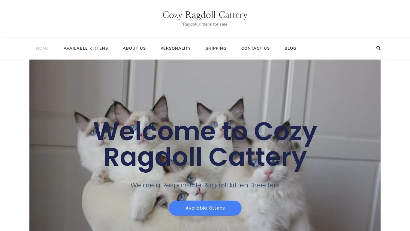 is Cozy Ragdoll Cattery – Ragdoll Kittens for sale legit? screenshot