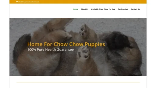 Scam Website Screenshot Daisychowchowhome.com