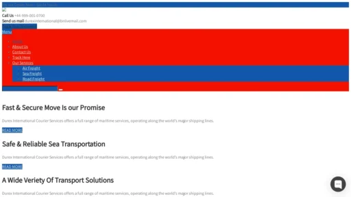 Scam Website Screenshot Durexinternationalcs.com