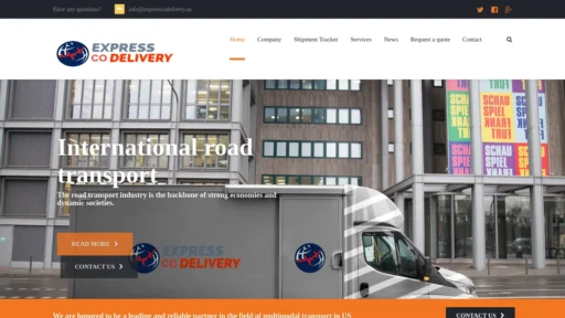 Scam Website Screenshot Expresscodelivery.us