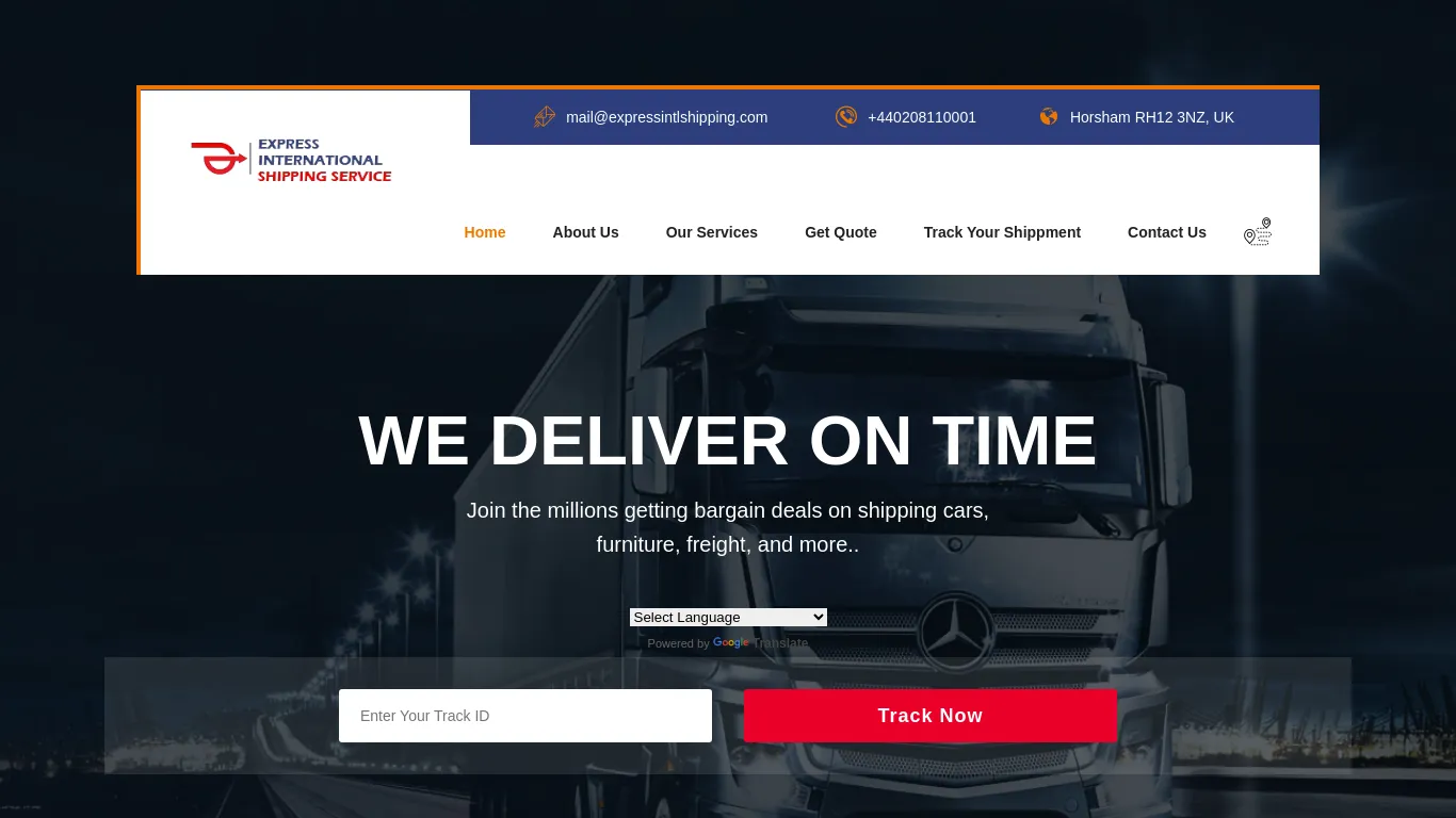 is Express International Shipping Service | Efficiency at your doorstep legit? screenshot