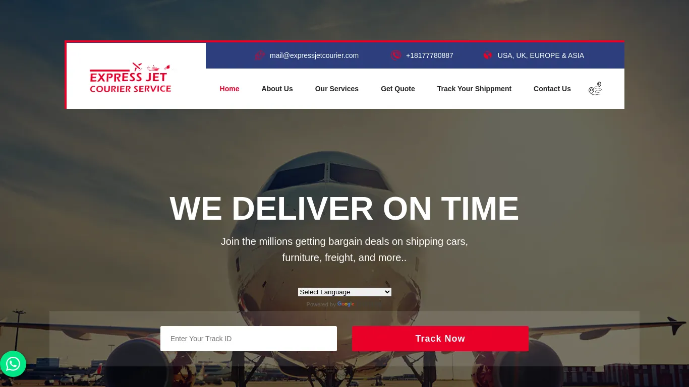 is Express Jet Courier | Efficiency at your doorstep legit? screenshot