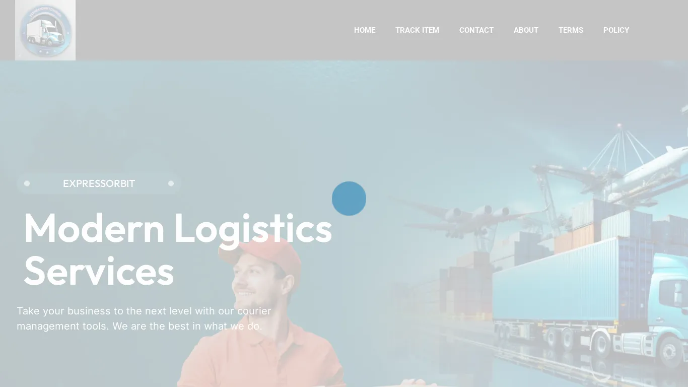 is expressorbitcourier.com legit? screenshot