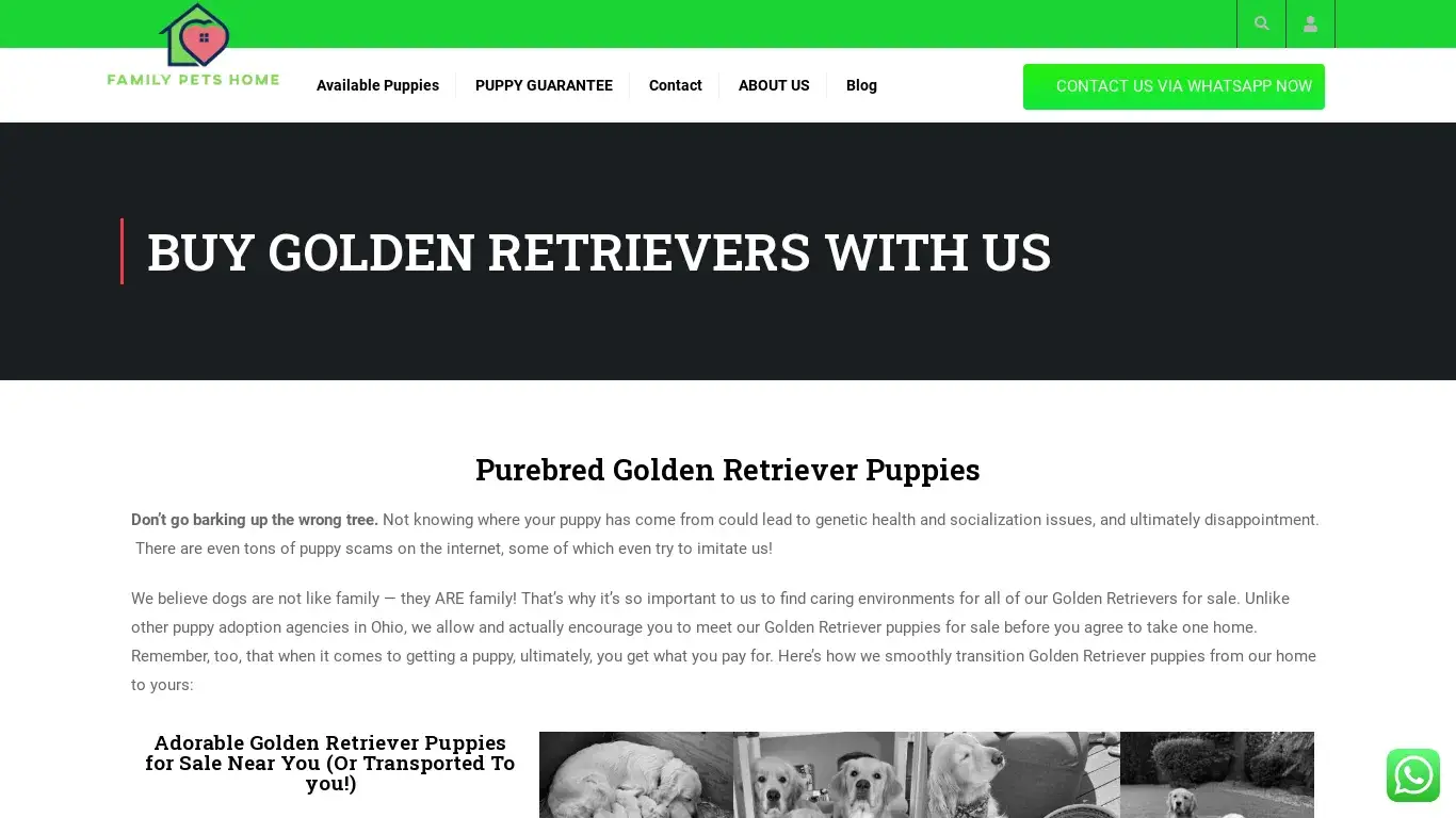 is family pets home – The best pets for your home legit? screenshot
