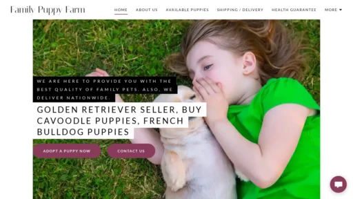 Scam Website Screenshot Familypuppyfarm.com
