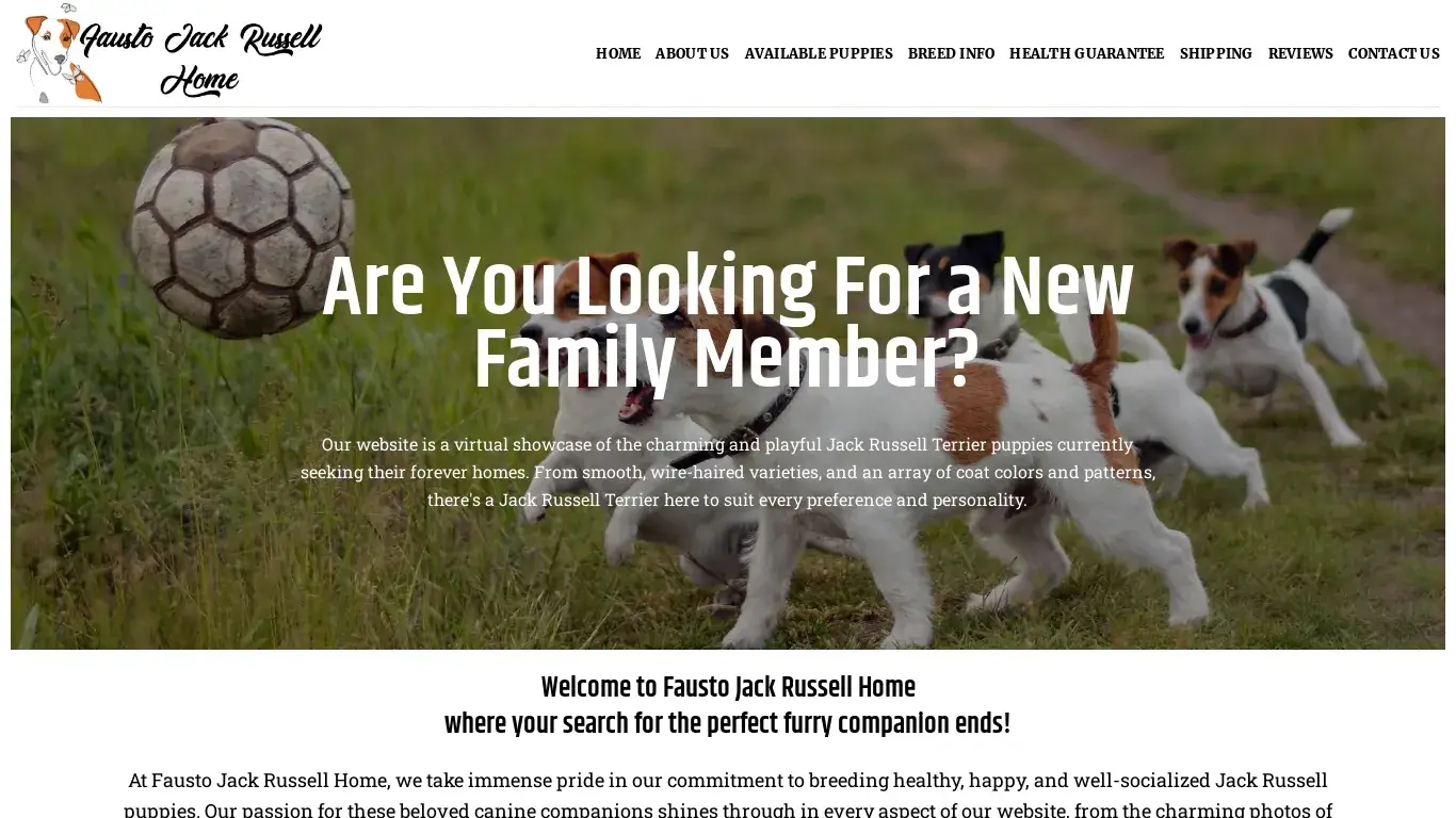 is Fausto Jack Russell Home legit? screenshot