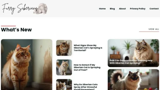 Scam Website Screenshot Furrysiberians.com