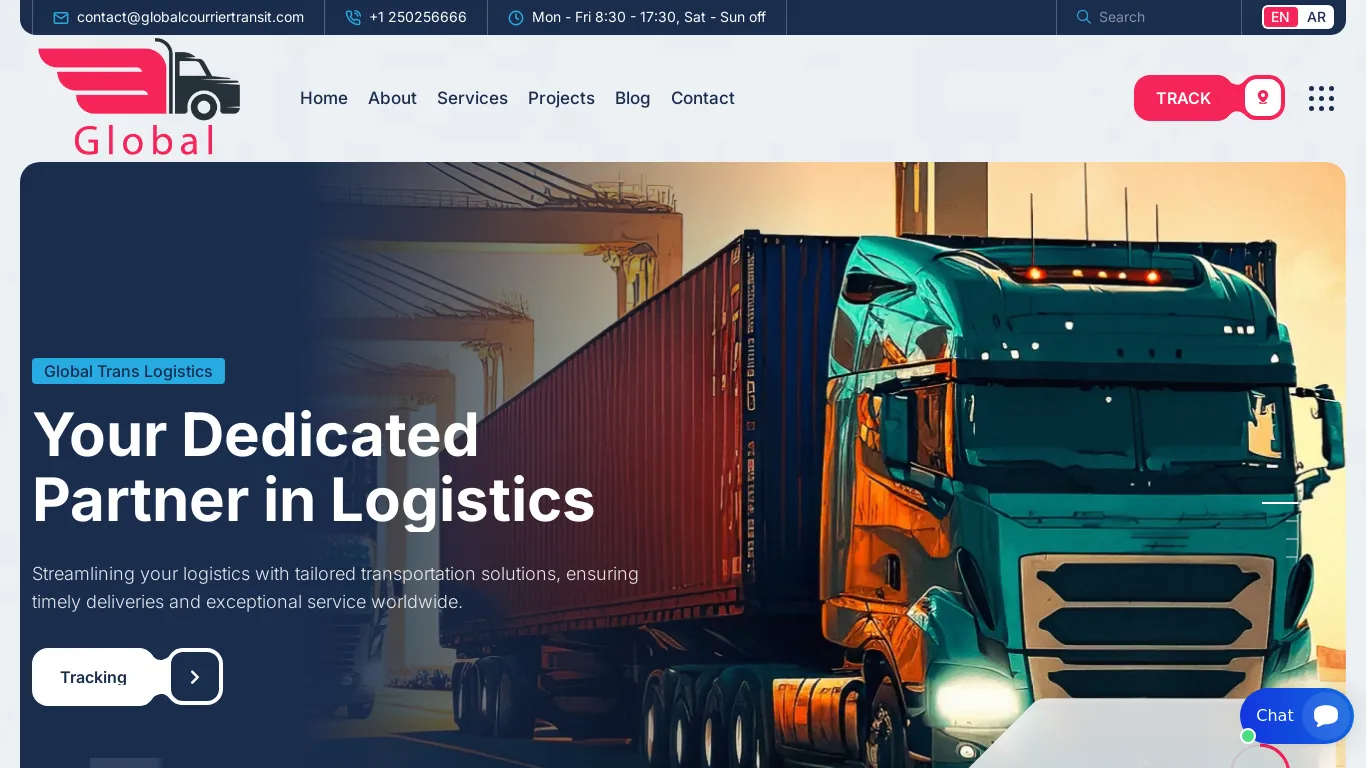 is Global Trans Logistics – Premium Global Logistics legit? screenshot