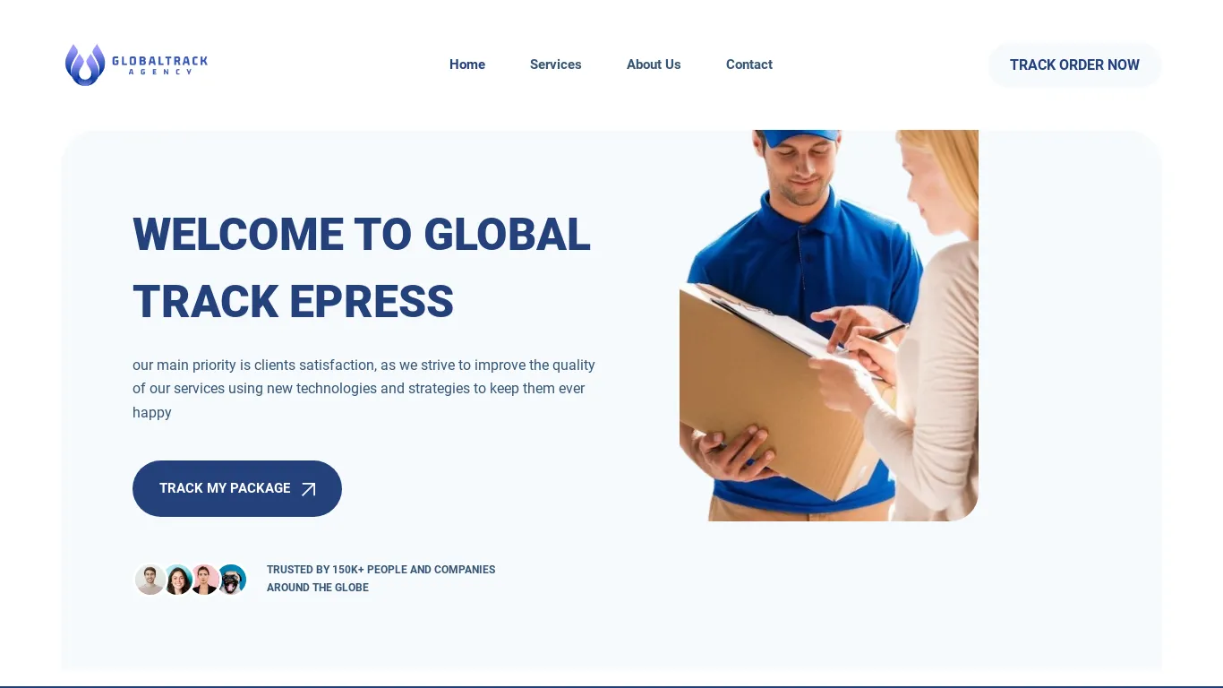 is GlobalTrackEpress – Ship fast and reliable legit? screenshot