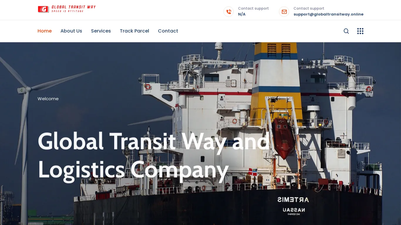 is Global Transit Way - Safe Deposit and Shipment Services legit? screenshot