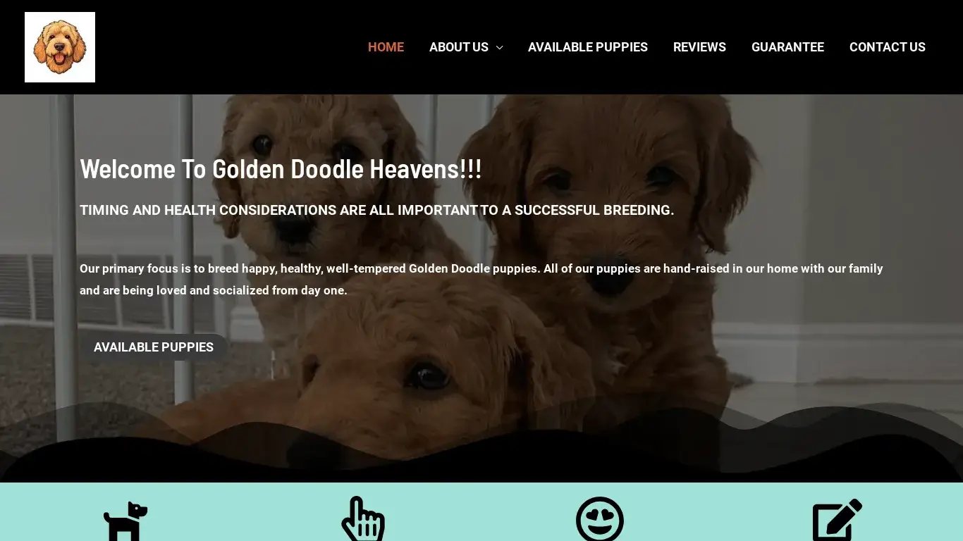 is Golden Doodle Heavens – Golden Doodle Puppies For Sale-Golden Doodle Breeder legit? screenshot
