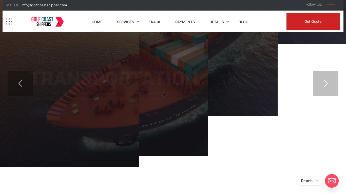 is Golf Coast Shippers – Your Best Online Courier legit? screenshot