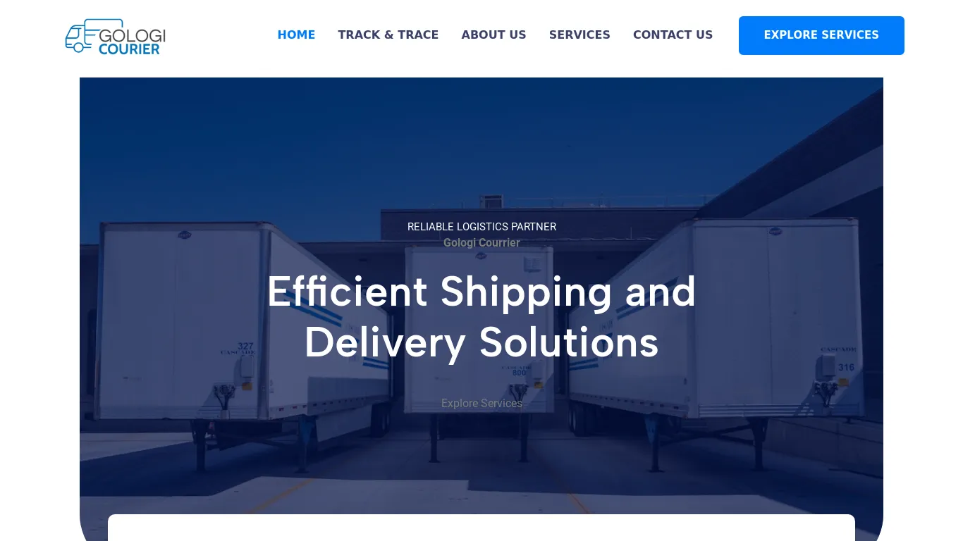 is gologicourier.com legit? screenshot