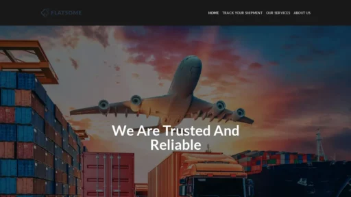 Scam Website Screenshot Greenworldwidedelivery.com