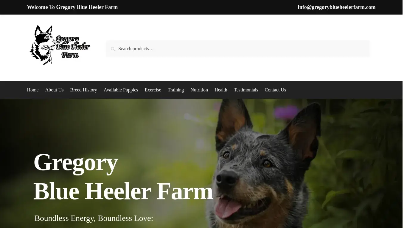 is Gregory Blue Heeler Farm legit? screenshot