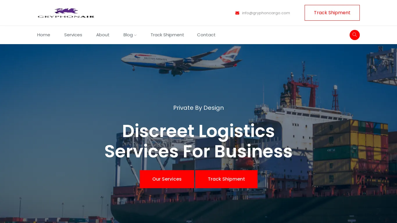 is Gryphon Air Cargo & Logistics legit? screenshot