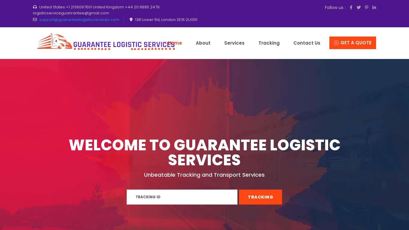 is Guarantee logistic services - Logistics legit? screenshot