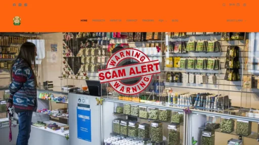 Scam Website Screenshot Guntycoons.com