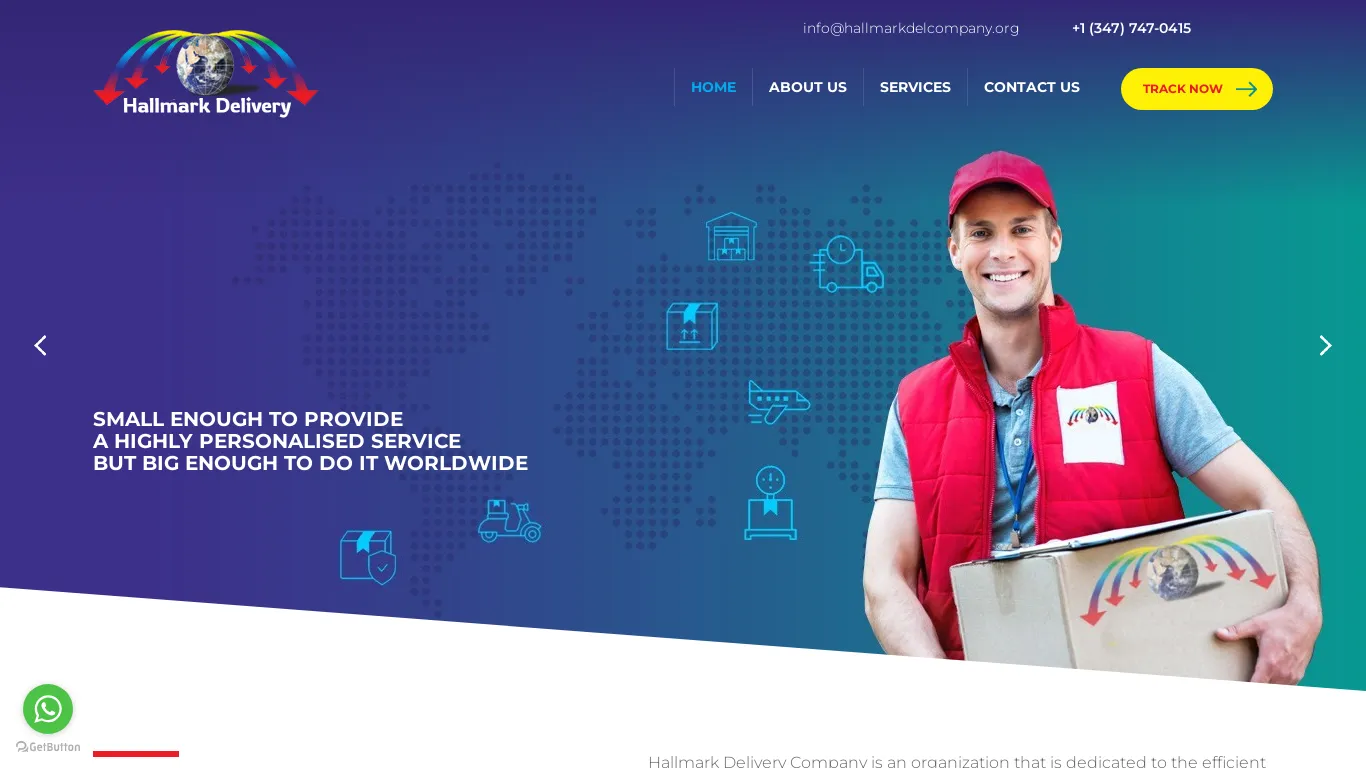 is Hallmark Delivery Company legit? screenshot