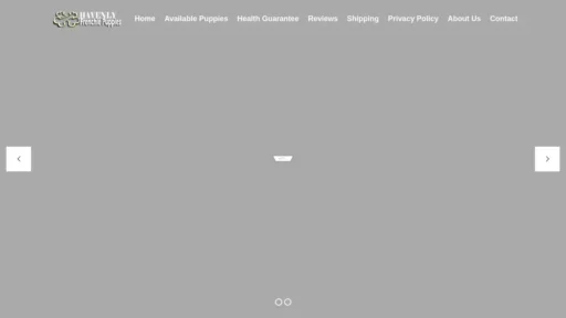 Scam Website Screenshot Havenlyfrenchiepuppies.com