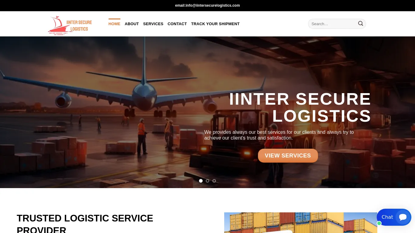 is iintersecurelogistics.com legit? screenshot