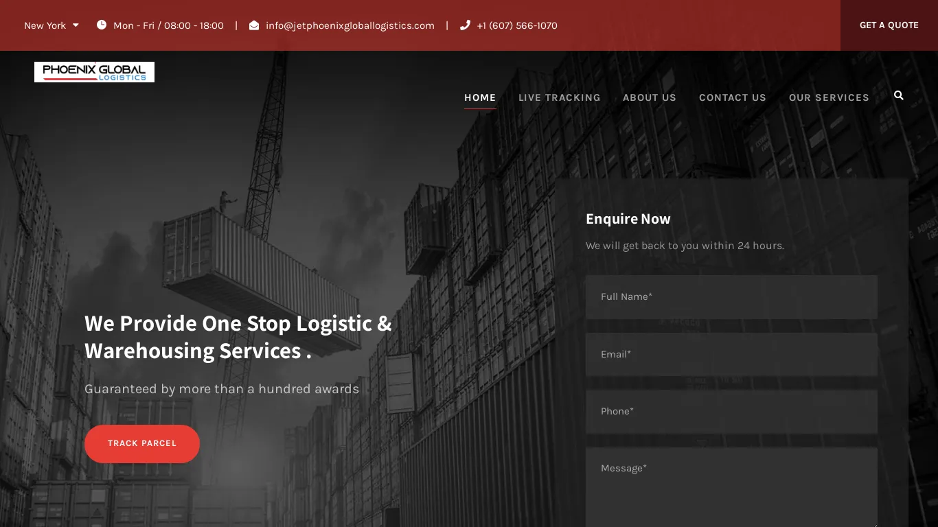 is Jet Phoenix Global Logistics – Transportation Network legit? screenshot