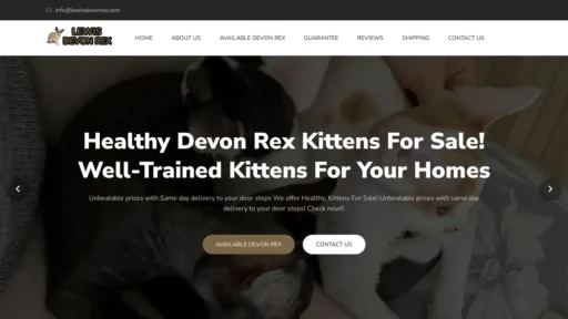 Scam Website Screenshot Lewisdevonrex.com