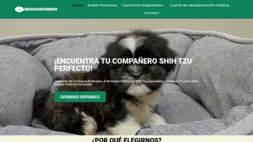 Scam Website Screenshot Lindoscachorrosenventa.com