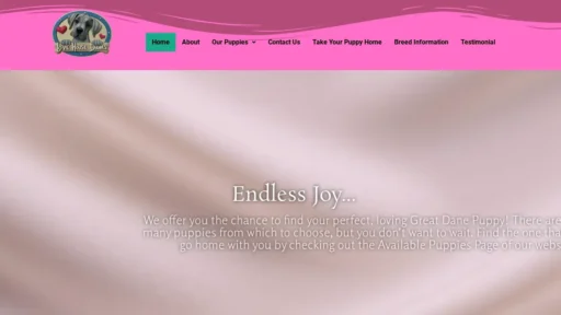Scam Website Screenshot Lovehousedanes.com