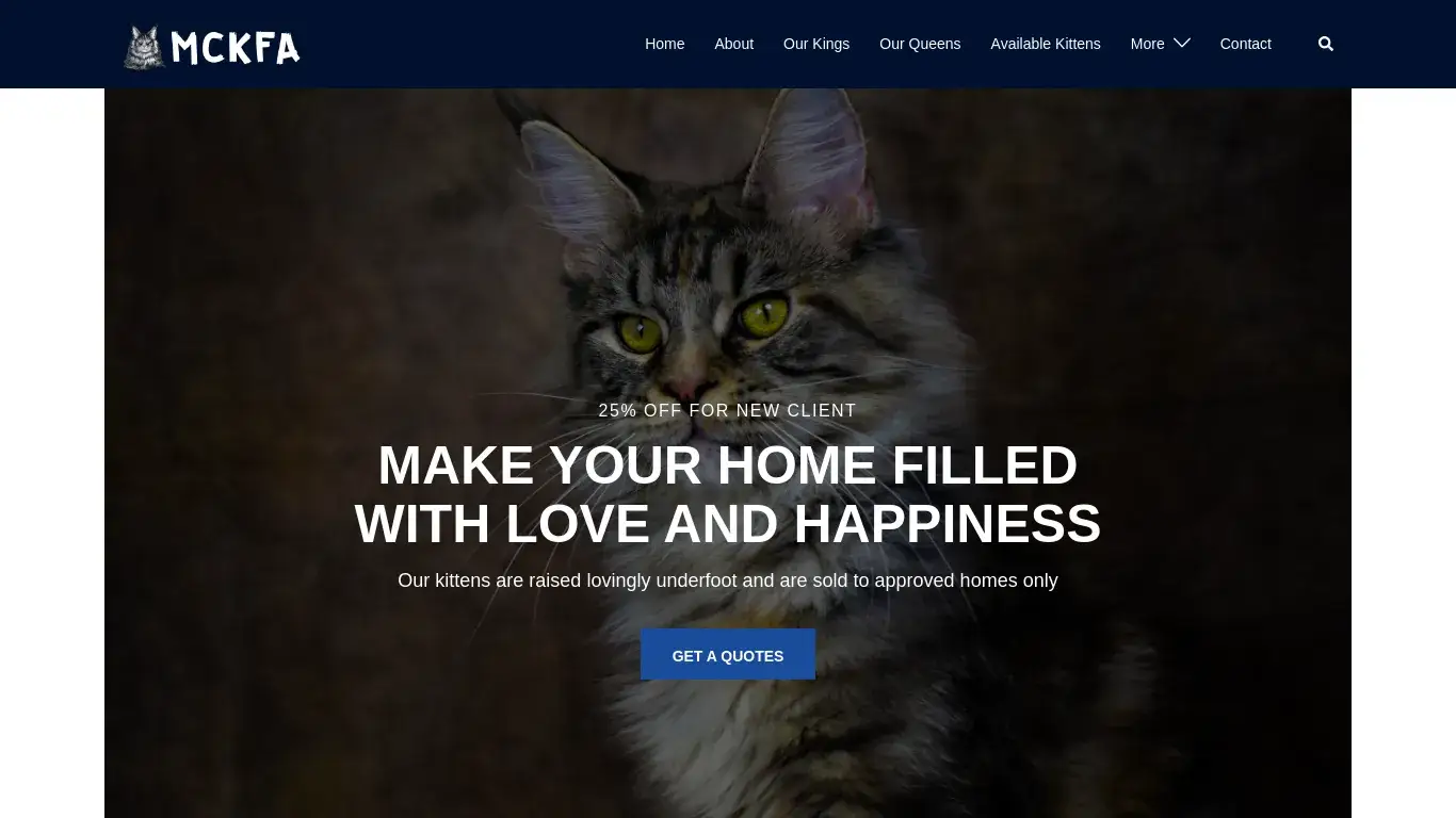 is mainecoonkiittenforadoption.com legit? screenshot